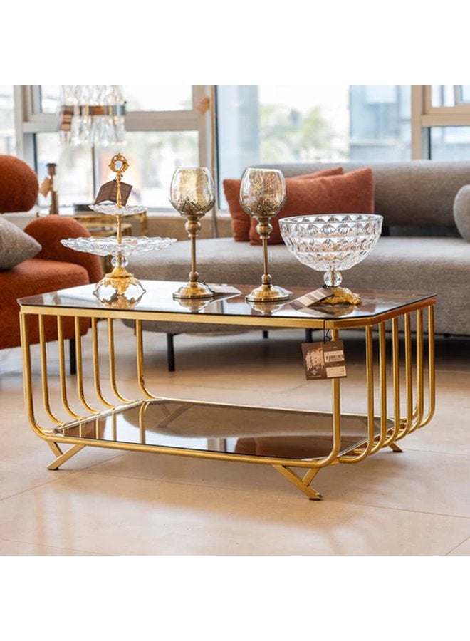 Qandil Center Gold Stainless Steel